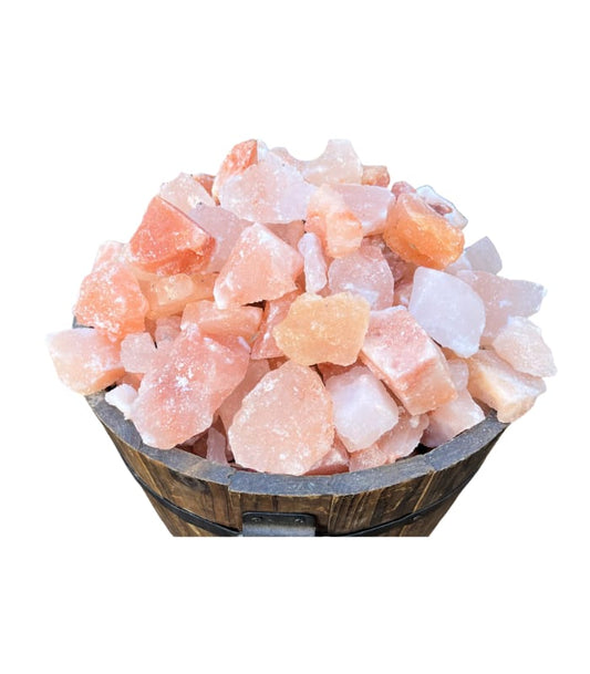Himalaya Parça Çakıl Pembe Tuzu 4-5 Cm